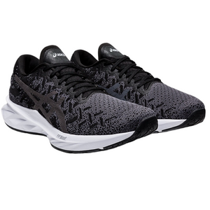 ASICS Dynablast Athletic Gray Black Sneakers Running Shoes Woman Lady Size 10